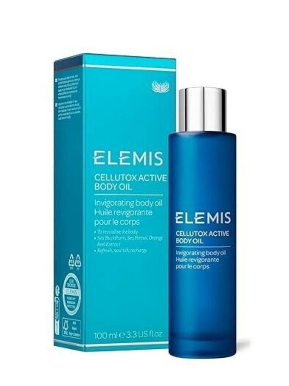 Elemis De-Stress Massage Body Oil 3.3 oz / 100 ml Expirtn. Date 2028 New Box